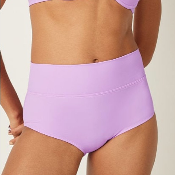 Victoria’s Secret PINK swim high waist shortie bikini bottom - Picture 2 of 4